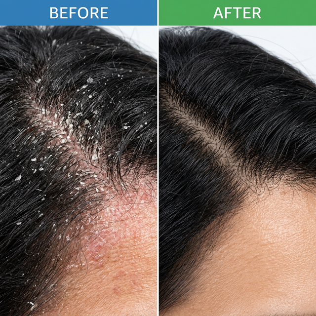 Dandruff Treatment in Gurgaon Result