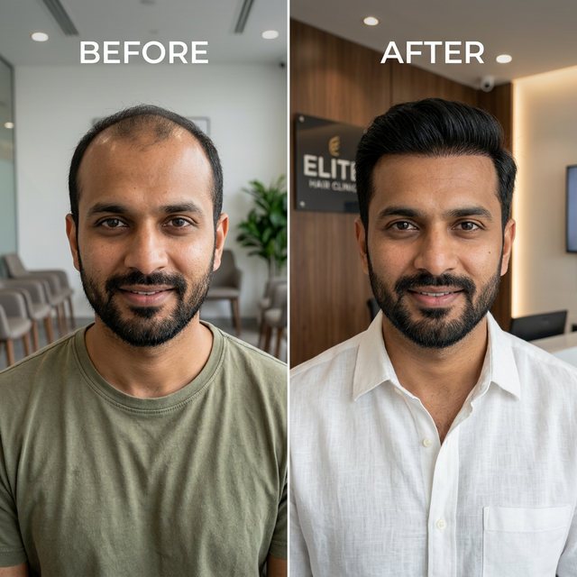 Dencespot Hairline Result