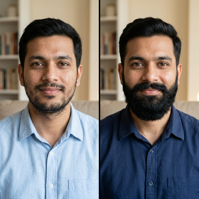 Beard Transplant Result Avatar