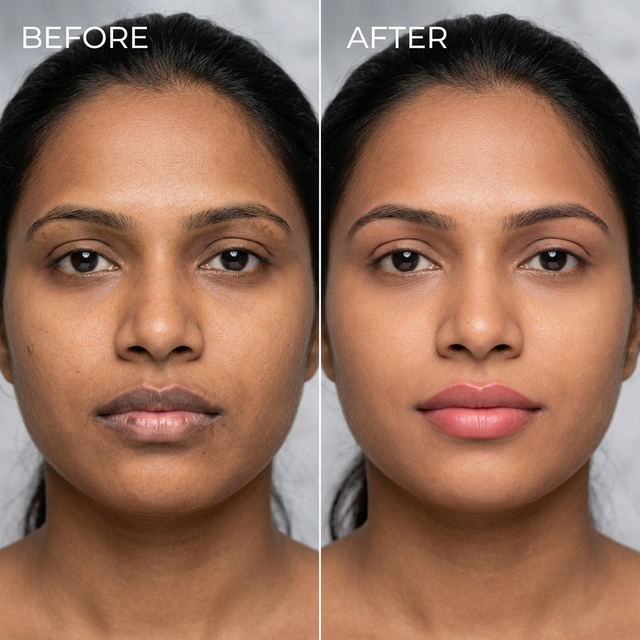 Karan S. - Lip Color Correction